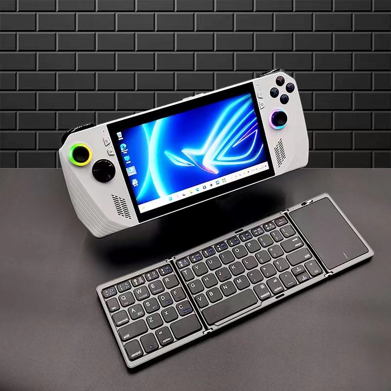 Gaming Keyboard Wireless - Rog Ally Foldable Bluetooth Keyboard for