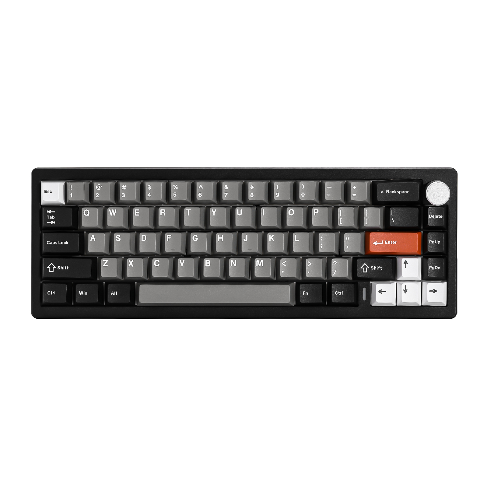 Gaming Keyboard Mechanical Wireless - YUNZII AL68 Black QMK/VIA Mechanical Keyboard,