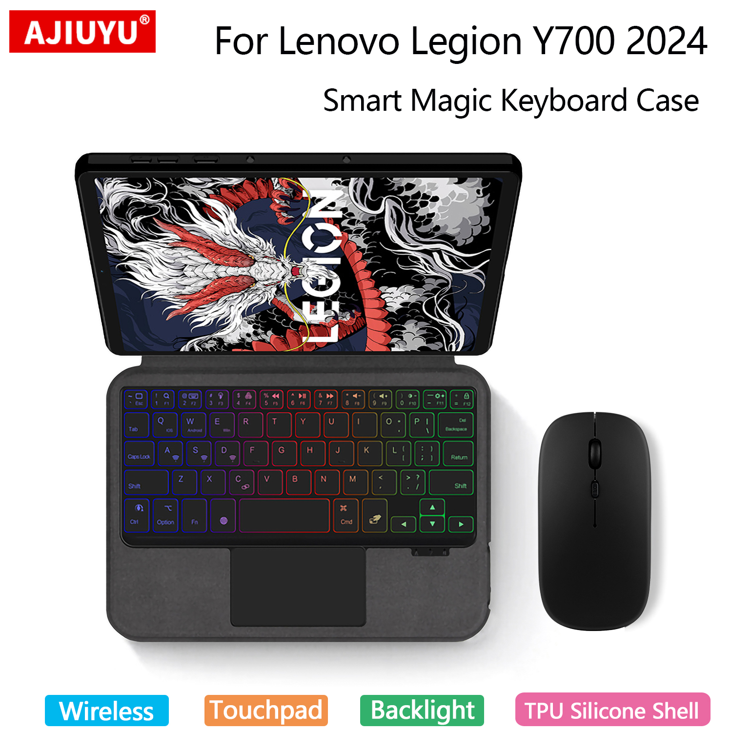 Gaming Keyboard Wireless - Case Cover For 2025 Lenovo LEGION