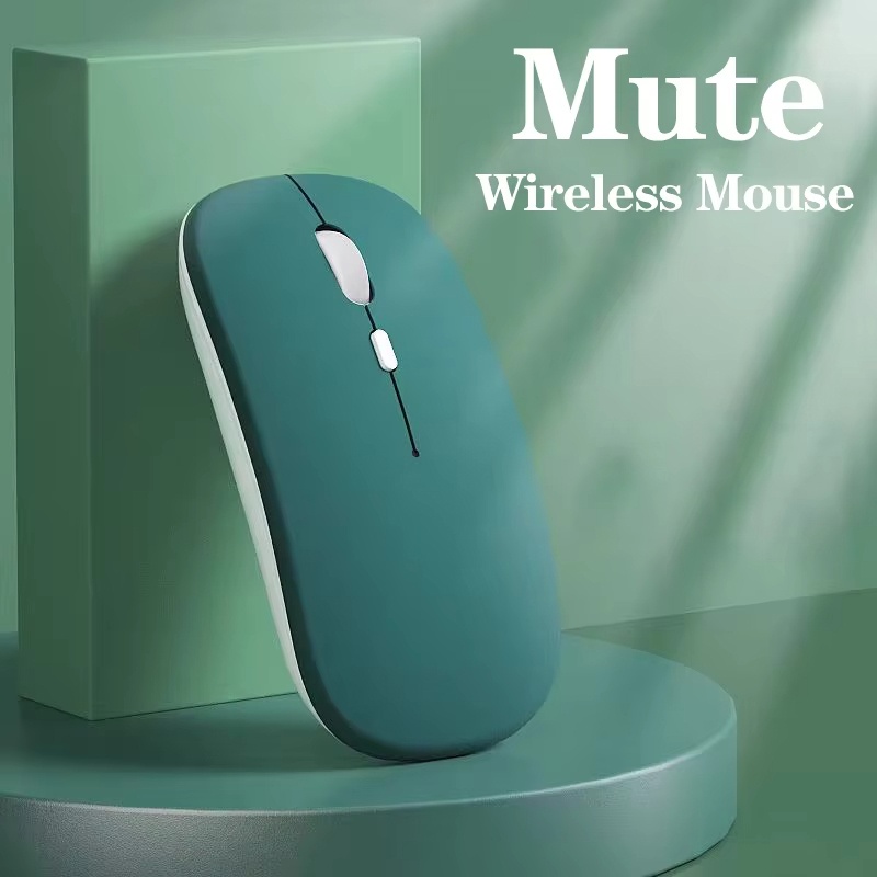 Gaming Keyboard Wireless - Silent Bluetooth Mouse Ultra-Thin Wireless Mouse