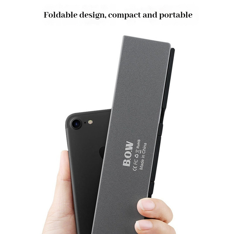 Folding Bluetooth Keyboard Mag - Gaming Keyboard Mobile avaliação e preço