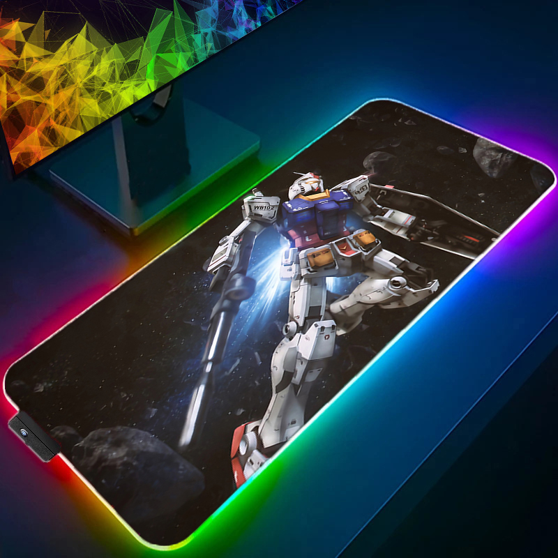 RGB Kawaii Mouse Pad Anime Gab - Gaming Keyboard Mobile avaliação e preço