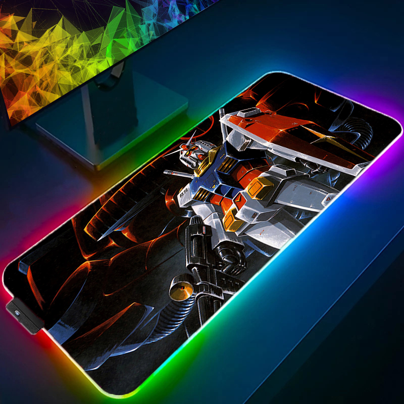 RGB Kawaii Mouse Pad Anime Gab - Gaming Keyboard Mobile avaliação e preço