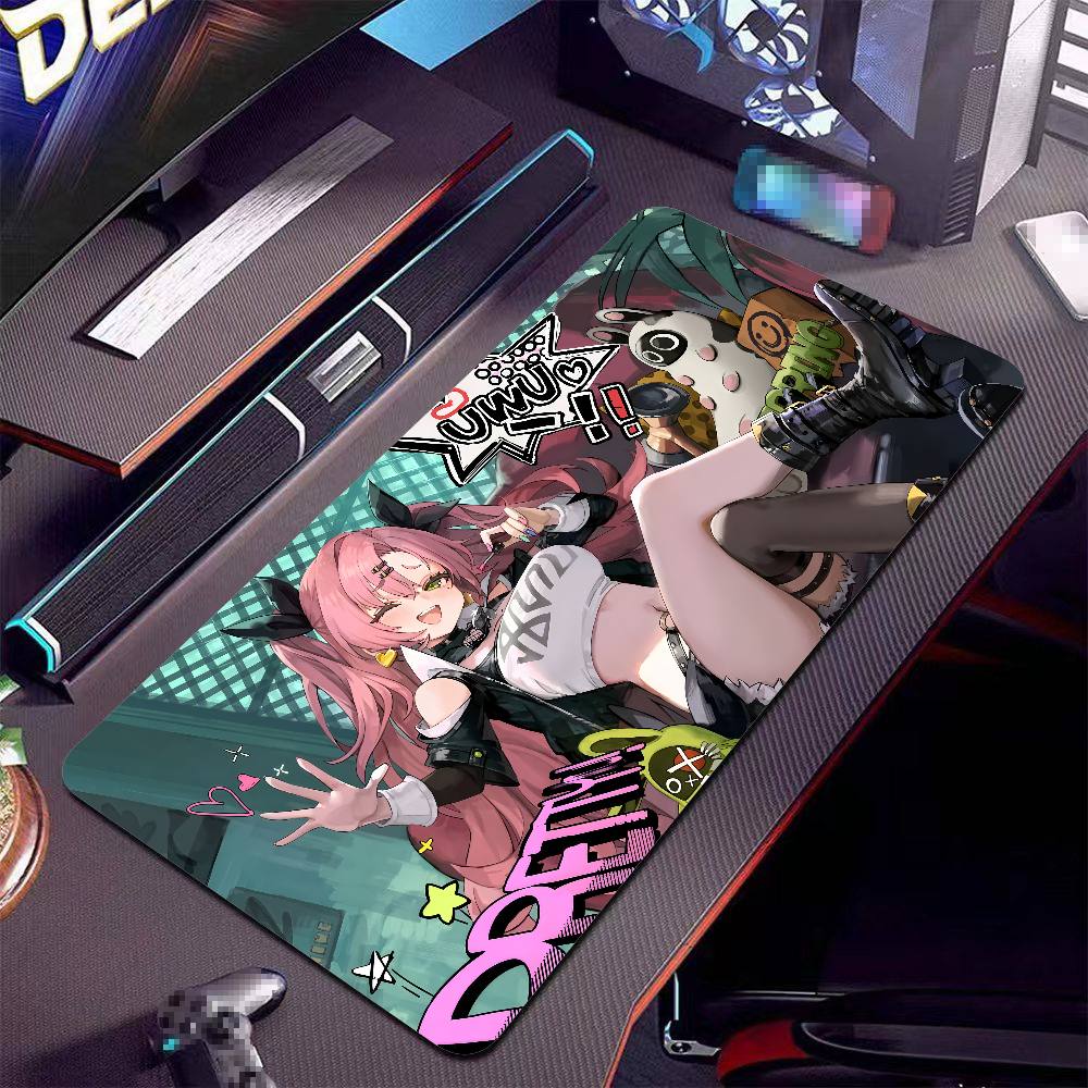 Game Zenless Zone Zero Nicole  - Gaming Keyboard And Mouse Pad avaliação e preço