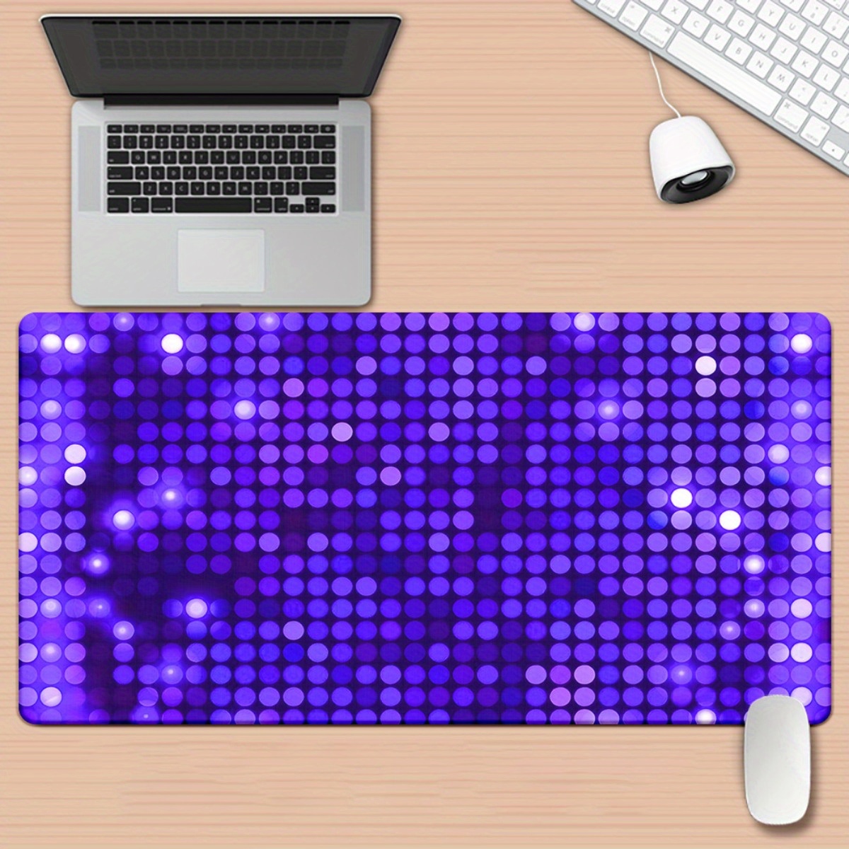 Brand Purple Dotted Desk Pad X - Gaming Keyboard Brand avaliação e preço