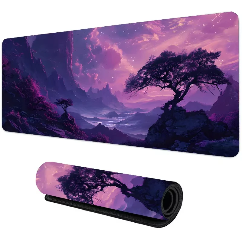 Sunset Mountain View Silicone  - Gaming Keyboard And Mouse Pad avaliação e preço