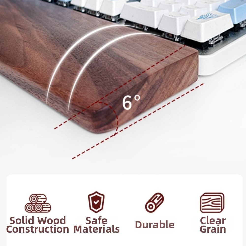 Wooden Keyboard Wrist Rest Erg - Wrist Rest Wood avaliação e preço