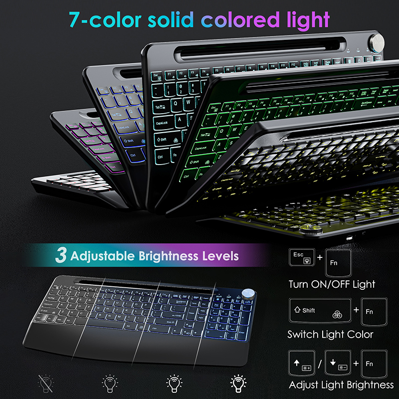 2.4G&Type-C Wireless Keyboard  - Gaming Keyboard Wireless avaliação e preço