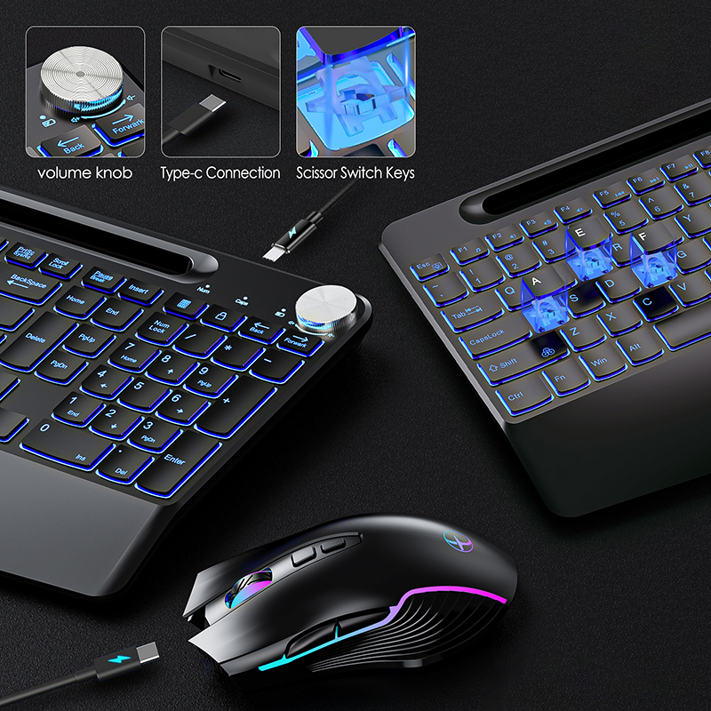 2.4G&Type-C Wireless Keyboard  - Gaming Keyboard Wireless avaliação e preço
