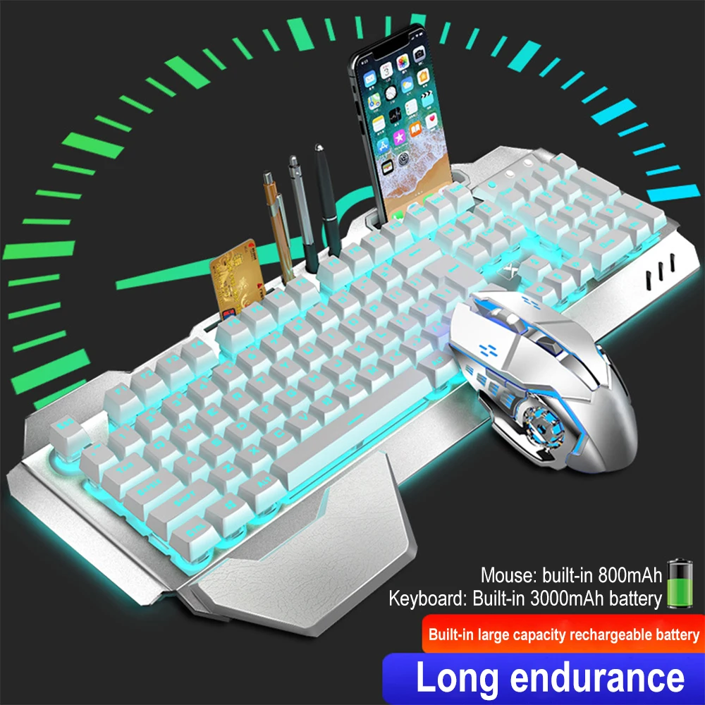 K680 Rechargeable 2.4G wireles - Gaming Keyboard Wireless avaliação e preço