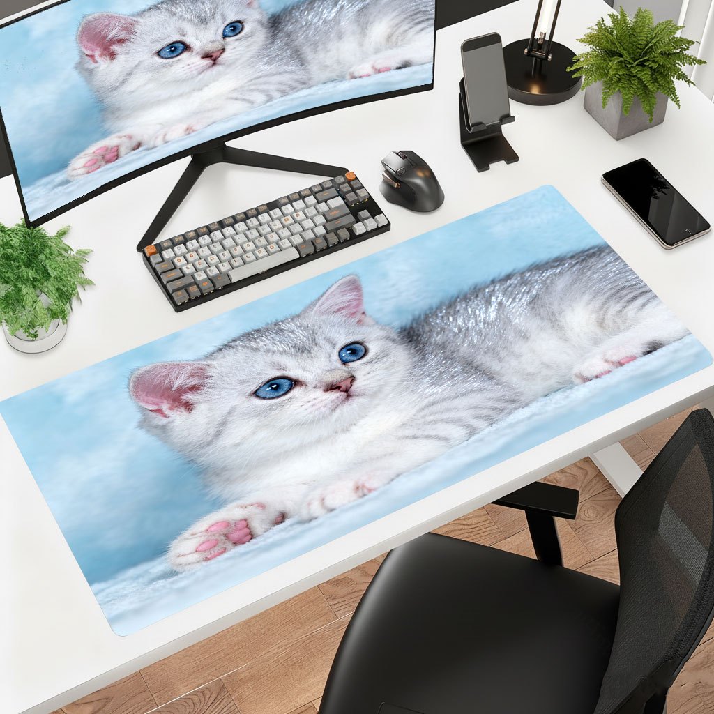 Brand Iron Art Desk Mat Cute K - Gaming Keyboard Brand avaliação e preço