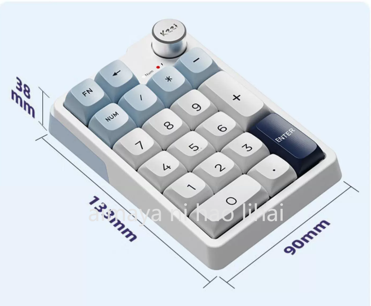 Kzzi K20 Mini Keypad Three Mod - Gaming Keyboard Wireless avaliação e preço