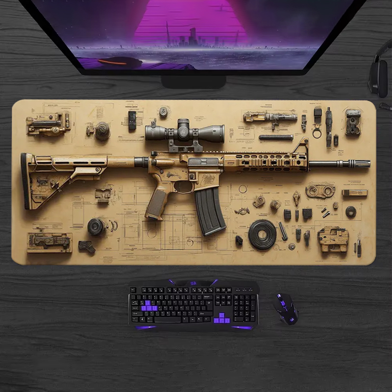 Parts Disassemble Soft Gaming  - Gaming Keyboard And Mouse Pad avaliação e preço