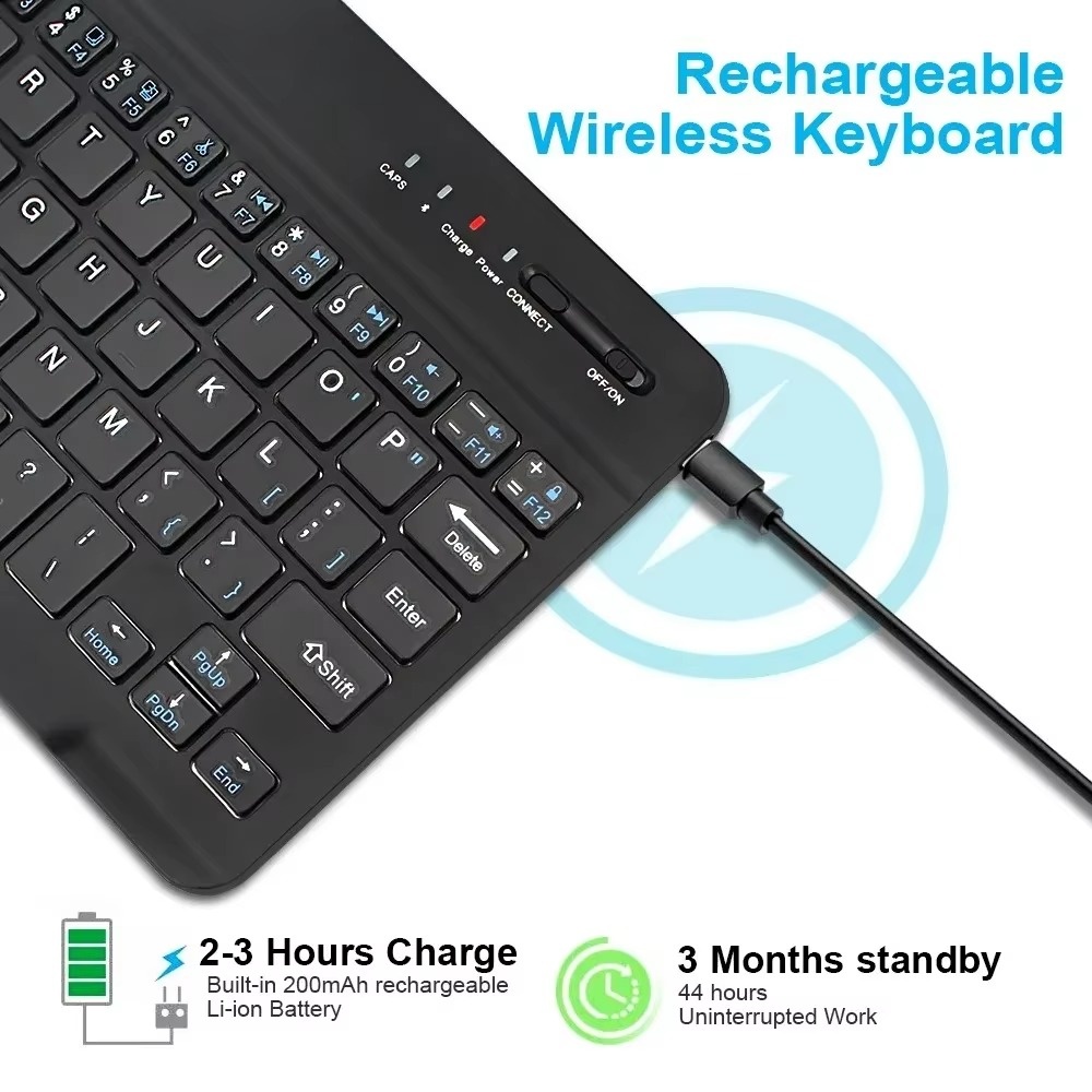 Bluetooth 5.0 Wireless Keyboar - Gaming Keyboard Wireless avaliação e preço