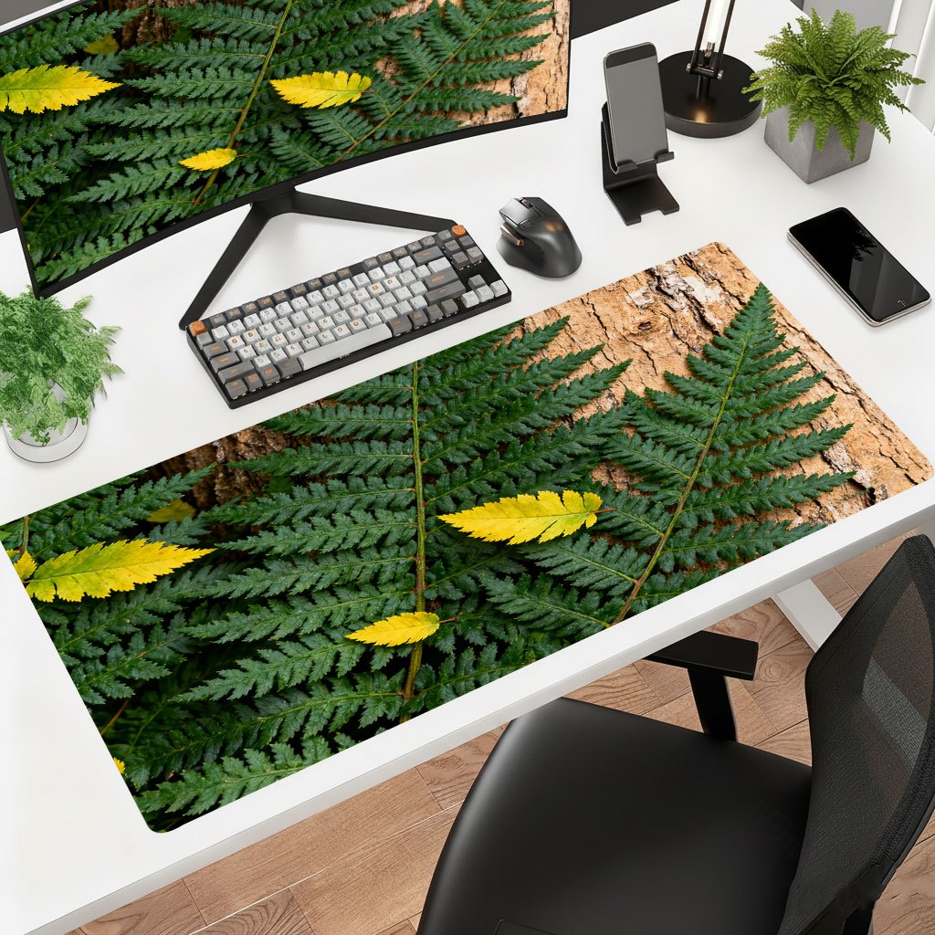 Brand Leaf Design Mouse Pad Ir - Gaming Keyboard Brand avaliação e preço