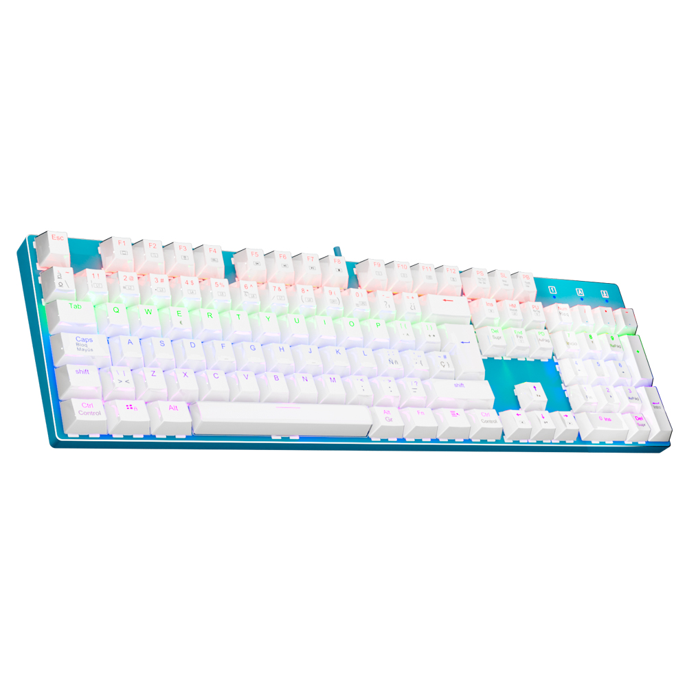 E-YOOSO Z88 Rainbow FALCON USB - Gaming Keyboard Blue Switches avaliação e preço