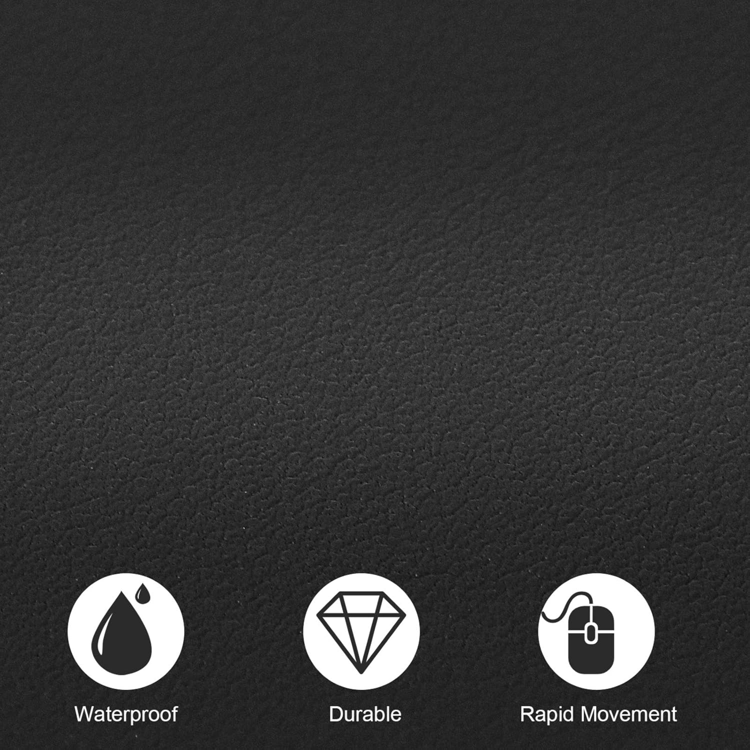 Large Size Leather Desk Pad,Of - Gaming Keyboard And Mouse Pad avaliação e preço