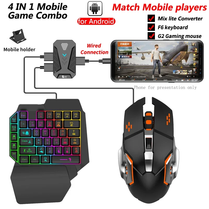In stock Mixlite Gamepad for M - Gaming Keyboard Mobile avaliação e preço
