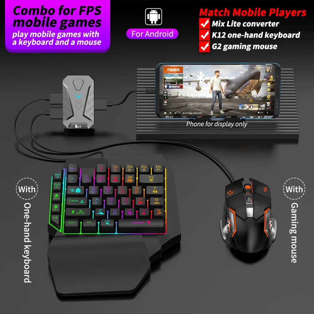 In stock Mixlite Gamepad for M - Gaming Keyboard Mobile avaliação e preço