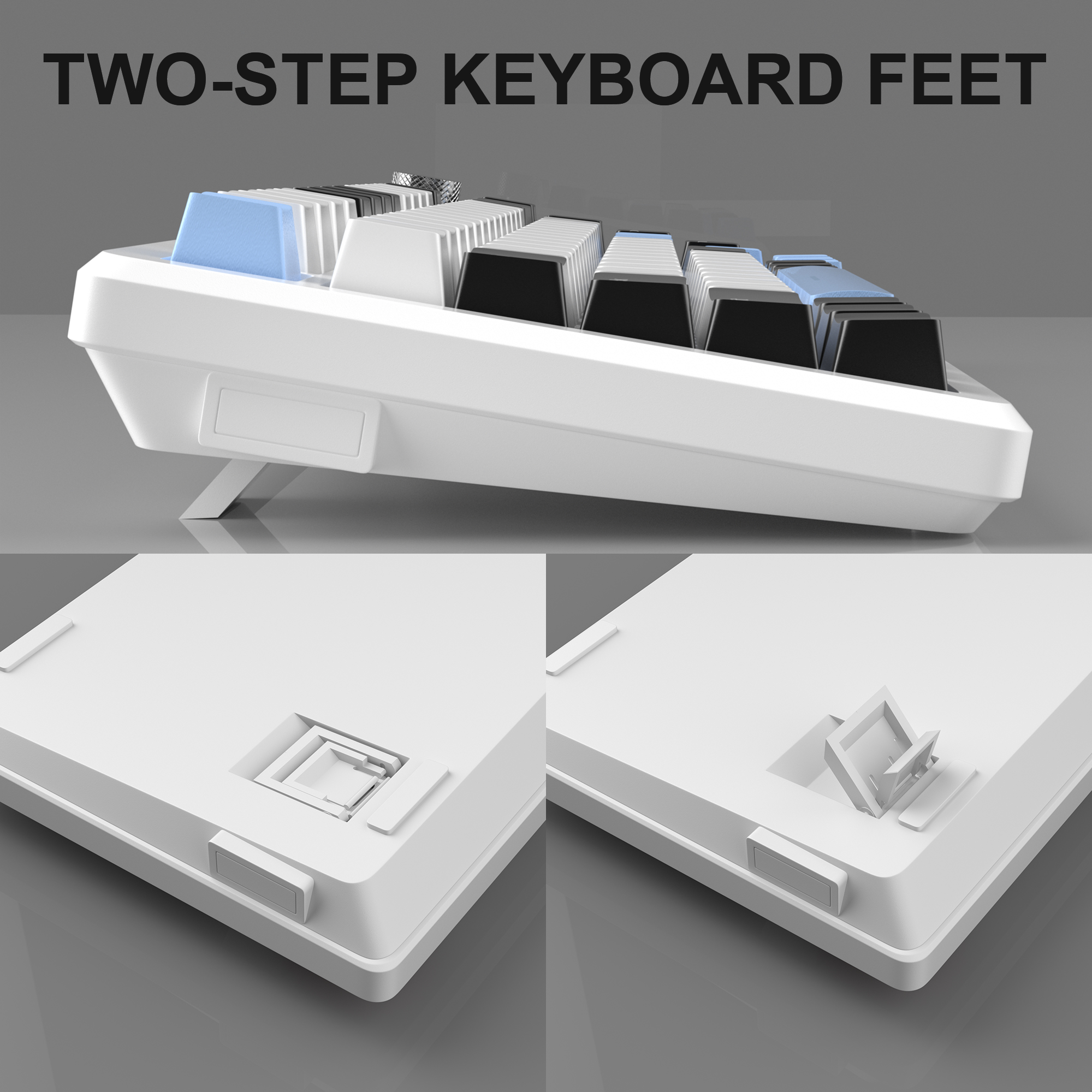 MageGee 75% Mechanical Gaming  - Gaming Keyboard Blue Switches avaliação e preço