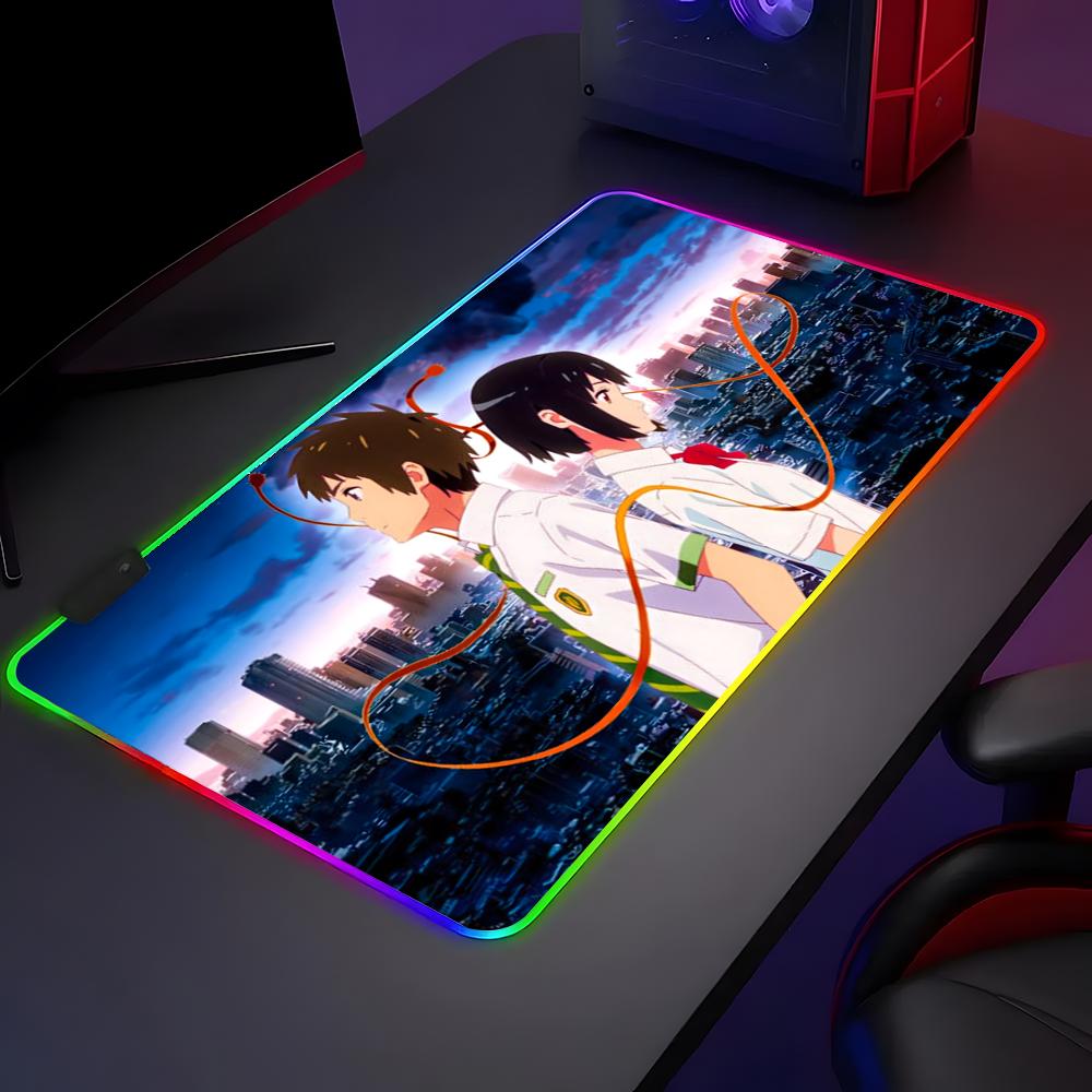 Your Name Romance Anime Mouse  - Gaming Keyboard Name avaliação e preço