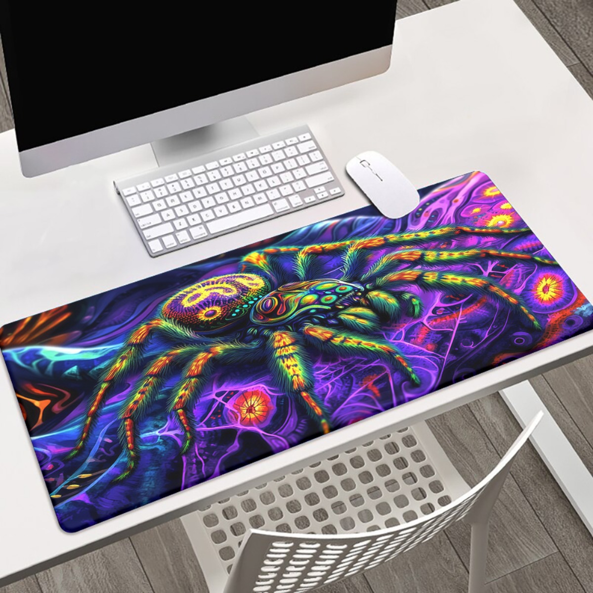 Brand Vibrant Spider Mousepad  - Gaming Keyboard Brand avaliação e preço