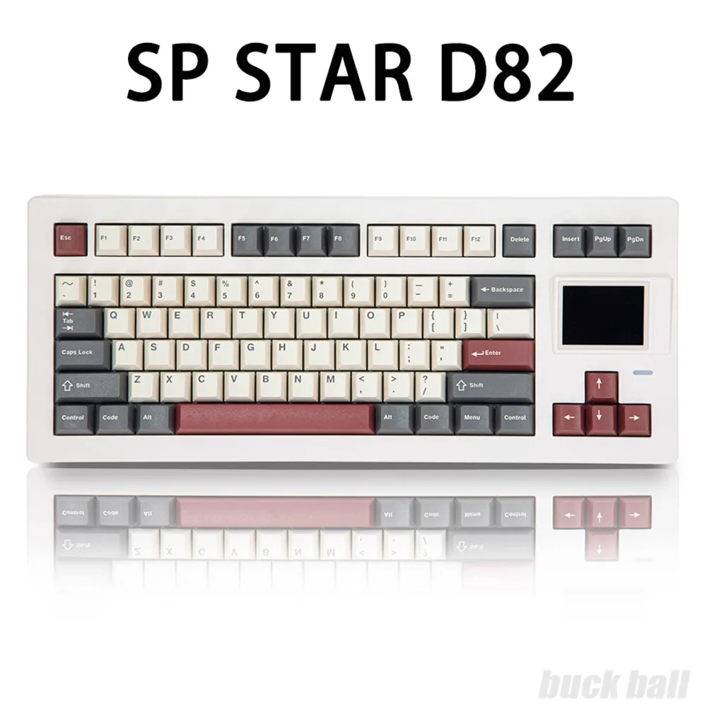 2025 hot sale SP STAR D82 PRO  - Gaming Keyboard Mechanical Wireless avaliação e preço