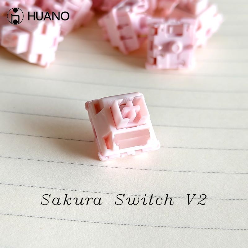 HUANO Sakura V2 Switch 5-Pins  - Gaming Keyboard Mini Mechanical avaliação e preço