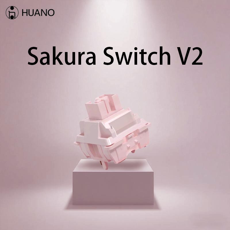 HUANO Sakura V2 Switch 5-Pins  - Gaming Keyboard Mini Mechanical avaliação e preço