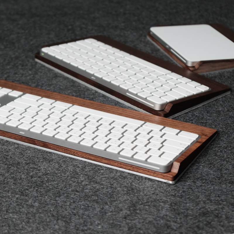 Kashcy Walnut Solid Wooden Tra - Wrist Rest Wood avaliação e preço