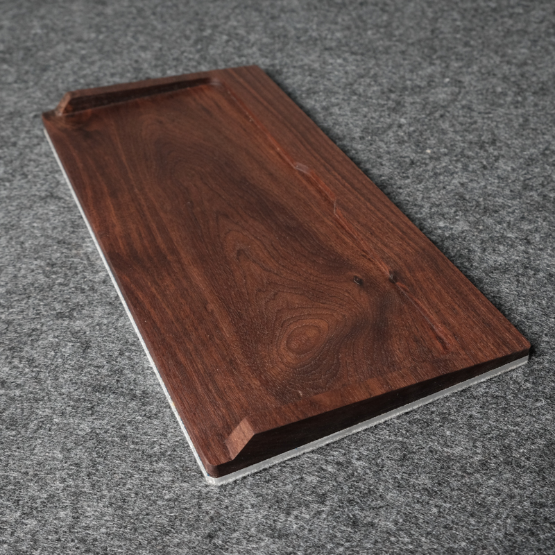 Kashcy Walnut Solid Wooden Tra - Wrist Rest Wood avaliação e preço