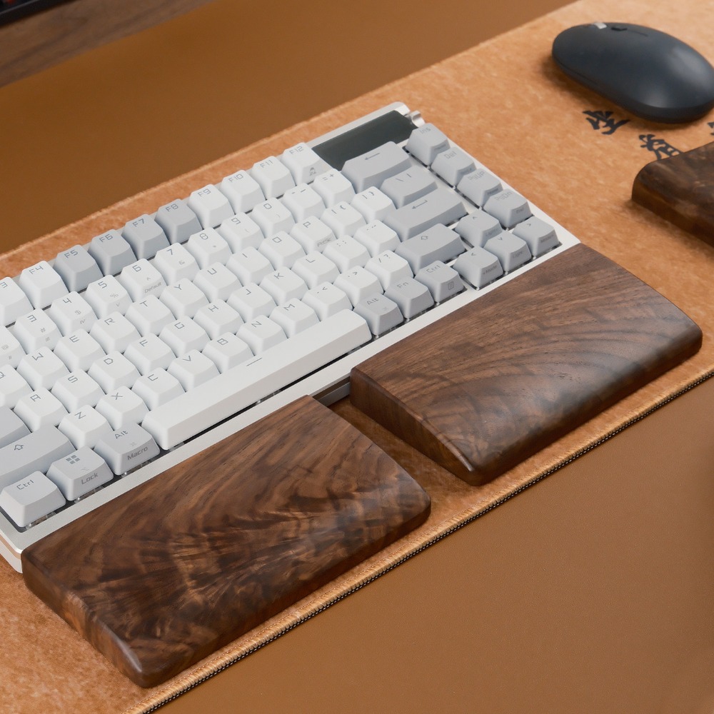 Black Walnut Spilt Plam Rest G - Wrist Rest Wood avaliação e preço