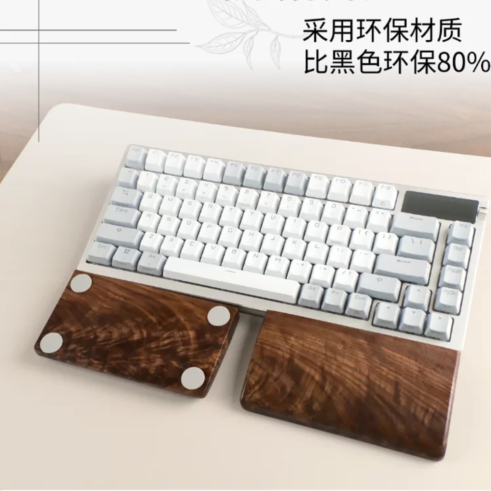 Black Walnut Spilt Plam Rest G - Wrist Rest Wood avaliação e preço