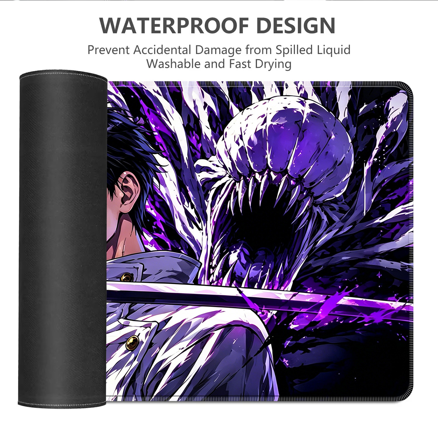 HD Anime Purple Mouse Pads Yut - Gaming Keyboard And Mouse Pad avaliação e preço