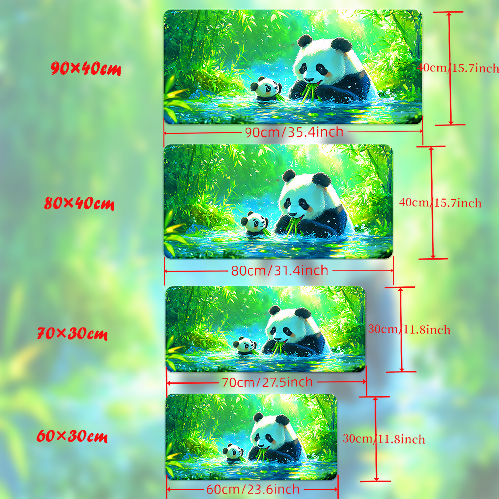Brand Cute Cartoon Panda HD Pr - Gaming Keyboard Brand avaliação e preço