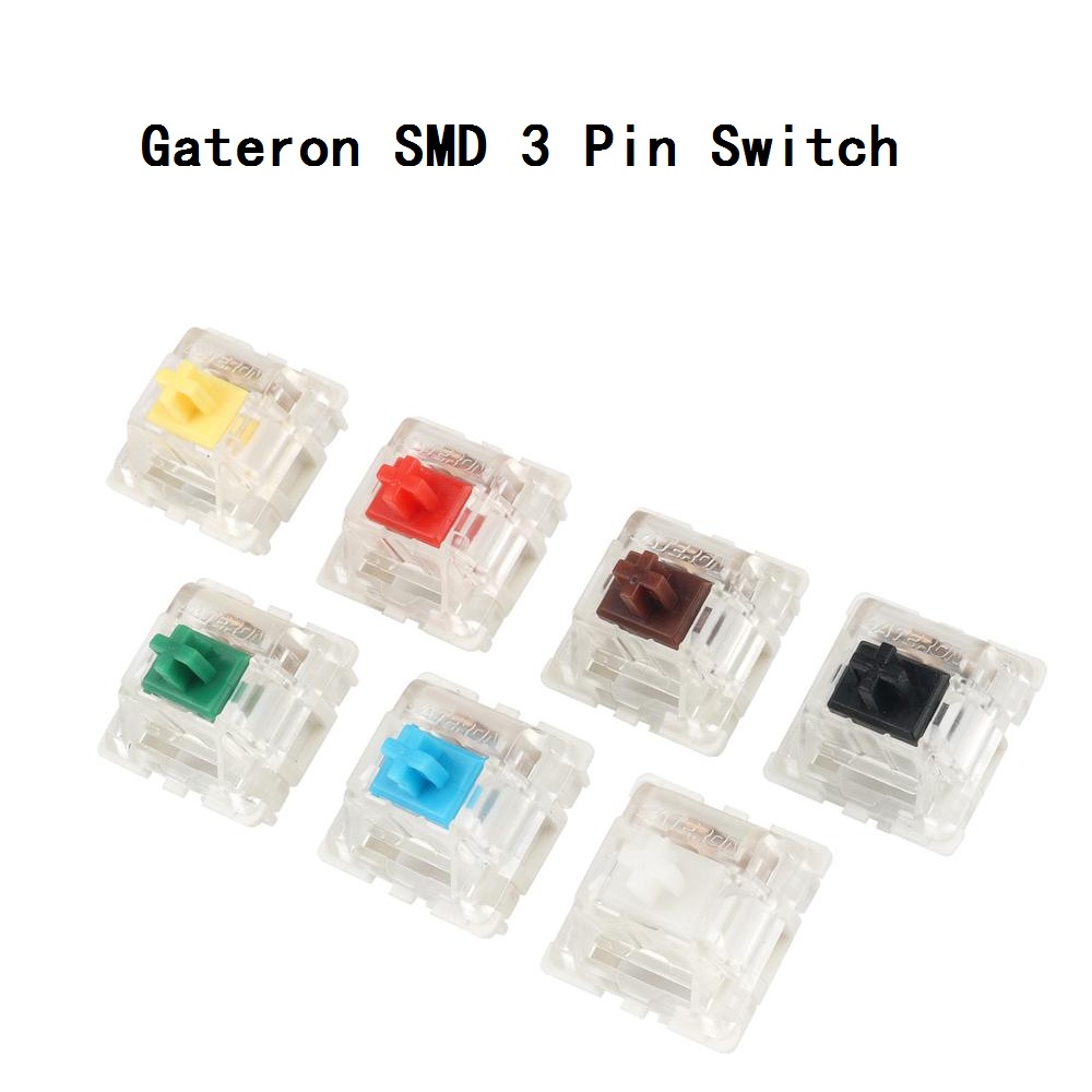 Gateron Switch 10 PCS 3 Pin 5  - Gaming Keyboard Blue Switches avaliação e preço