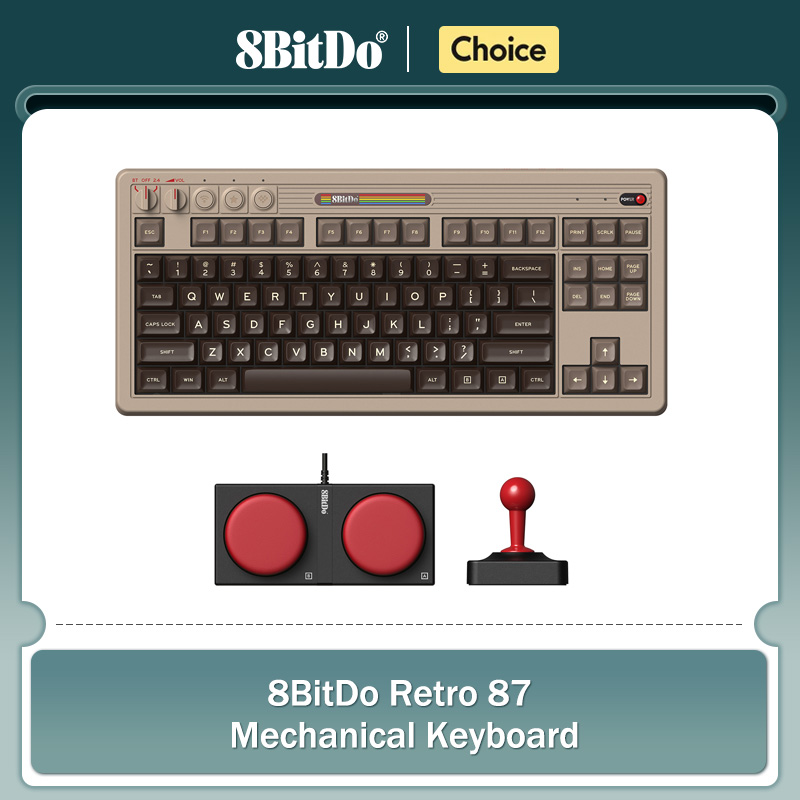 8BitDo Retro Mechanical Keyboa - Gaming Keyboard Mechanical avaliação e preço