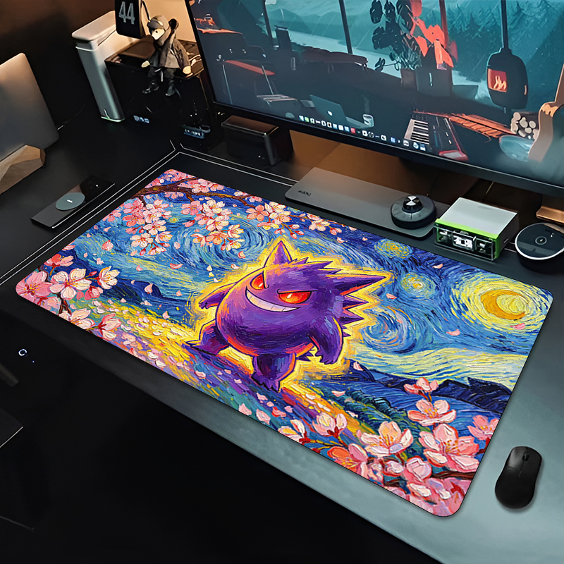 Mouse Pad sakura Gengar Gaming - Gaming Keyboard And Mouse Pad avaliação e preço