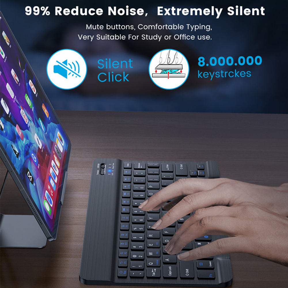 Bluetooth Keyboard and Mouse F - Gaming Keyboard Wireless avaliação e preço