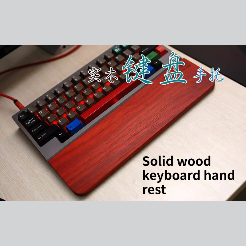 African Padauk Mechanical Keyb - Wrist Rest Wood avaliação e preço