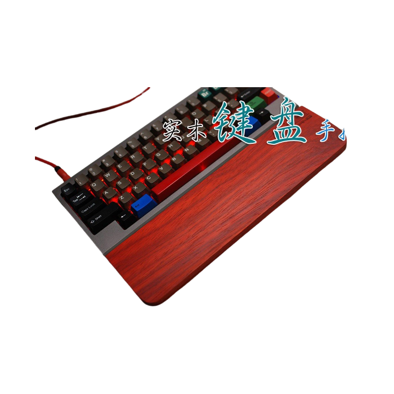 African Padauk Mechanical Keyb - Wrist Rest Wood avaliação e preço