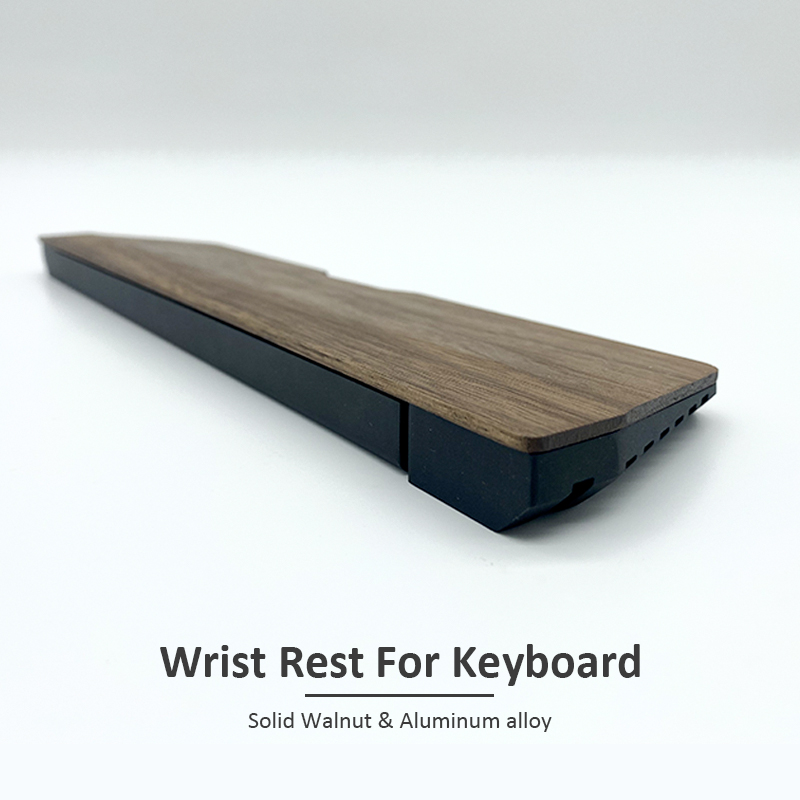Kashcy Solid Walnut Wood & Alu - Wrist Rest Wood avaliação e preço