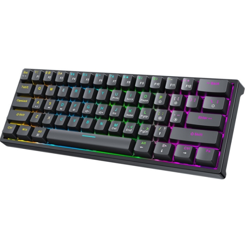 BAJEAL K101 Wired 61-Key Mecha - Gaming Keyboard Blue Switches avaliação e preço