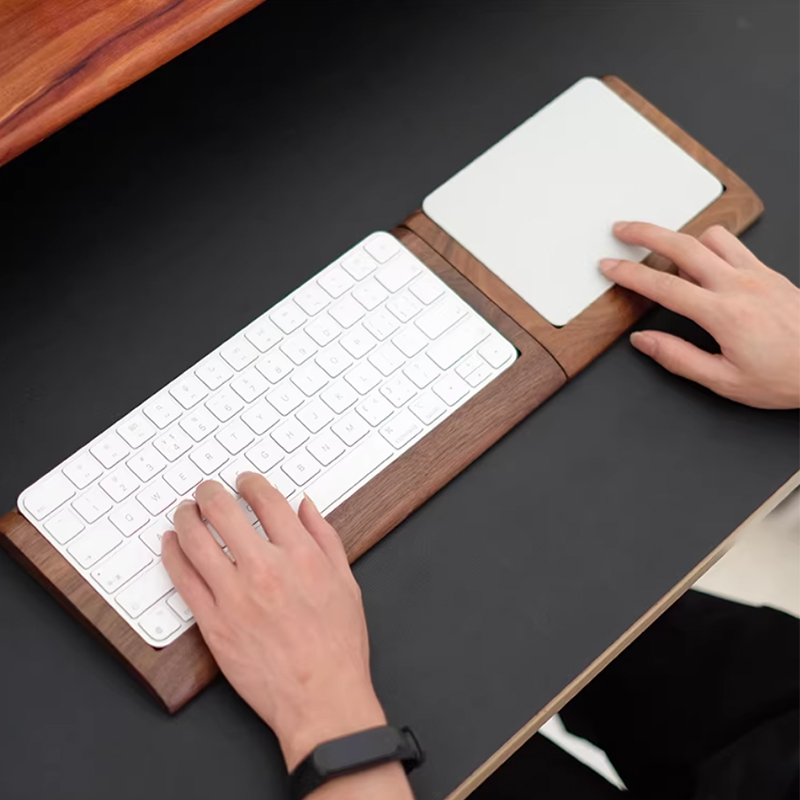 Black Walnut Solid Wooden Tray - Wrist Rest Wood avaliação e preço