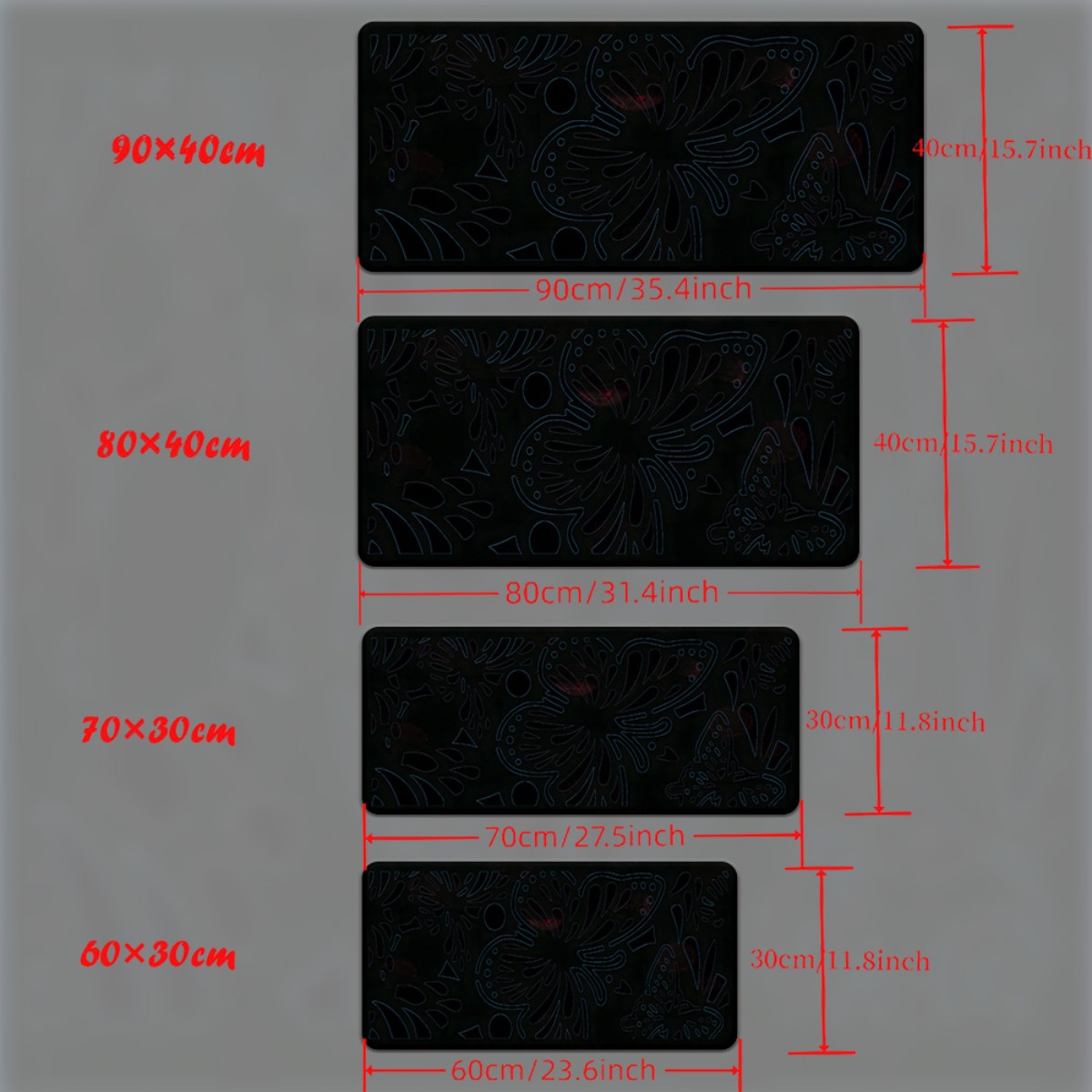 Brand Floral Black Iron Art De - Gaming Keyboard Brand avaliação e preço