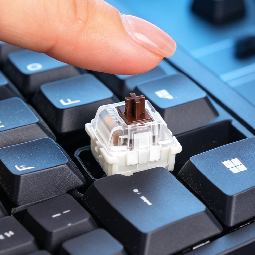 10/20Pcs Blue/Red/Tea Axis DIY - Gaming Keyboard Blue Switches avaliação e preço