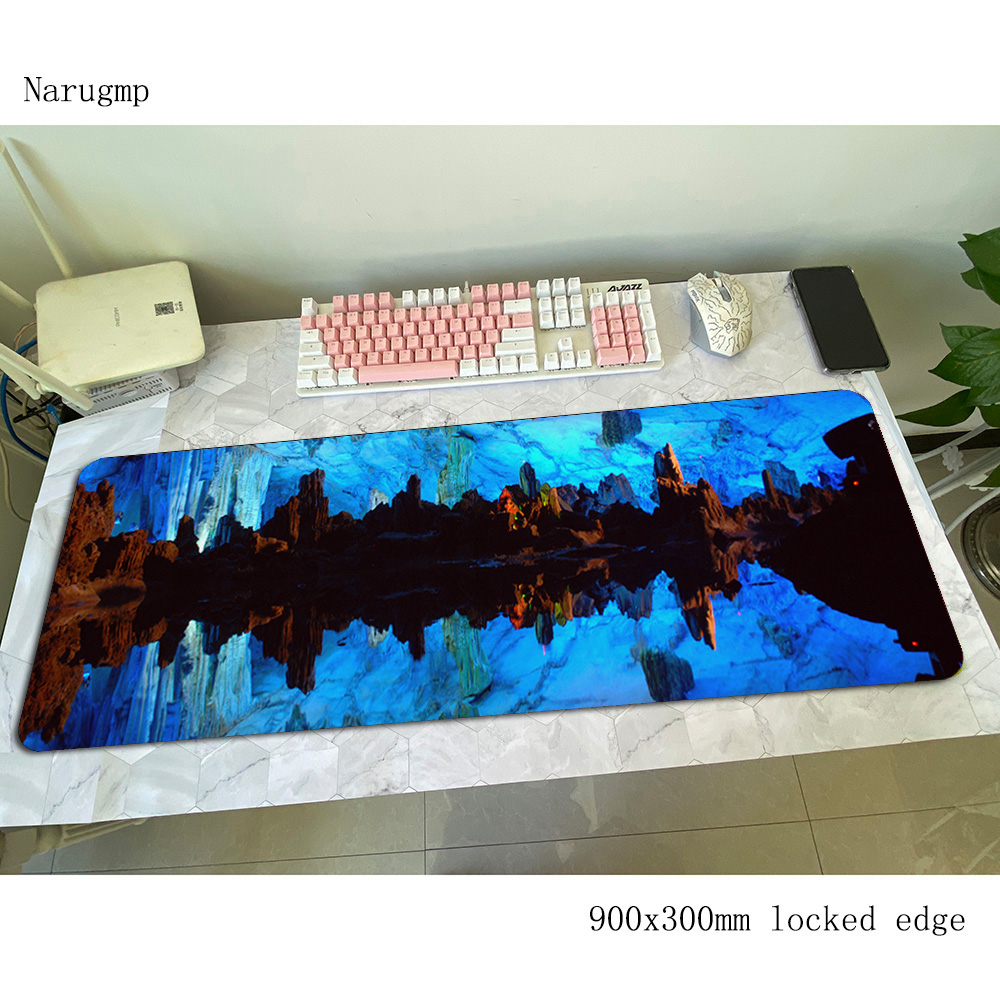Caves mouse pad 90x30cm mousep - Gaming Keyboard Best avaliação e preço