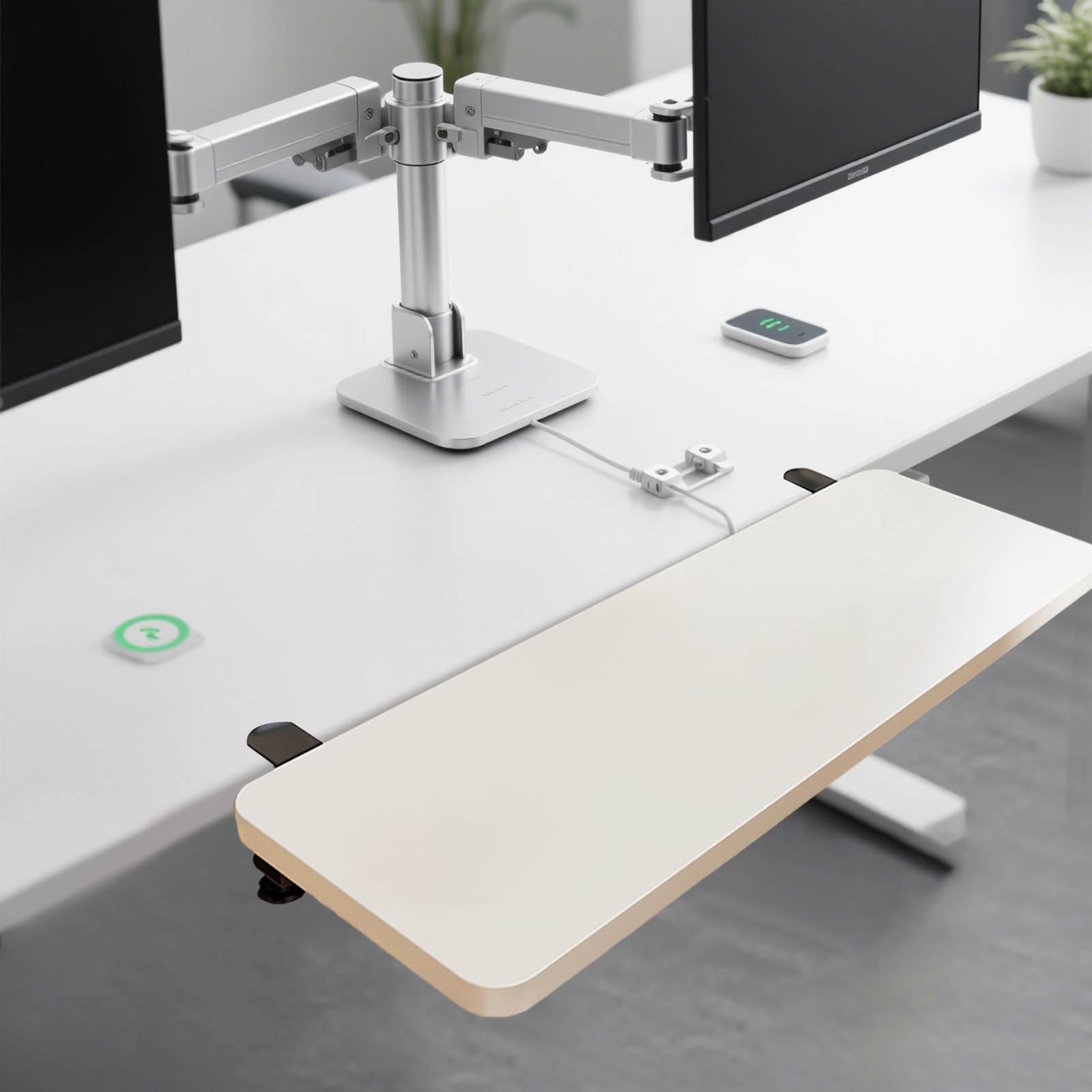 Desk Shelf Board Keyboard Tray - Wrist Rest Wood avaliação e preço