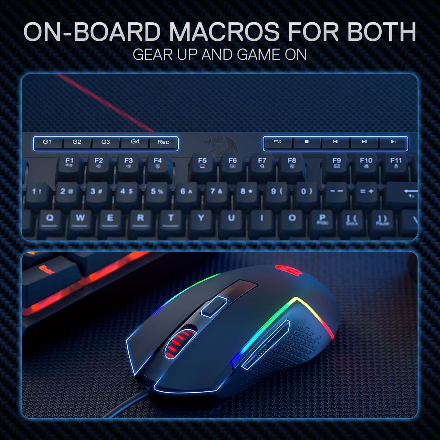 Redragon S141 Gaming Keyboard  - Gaming Keyboard Bundle avaliação e preço