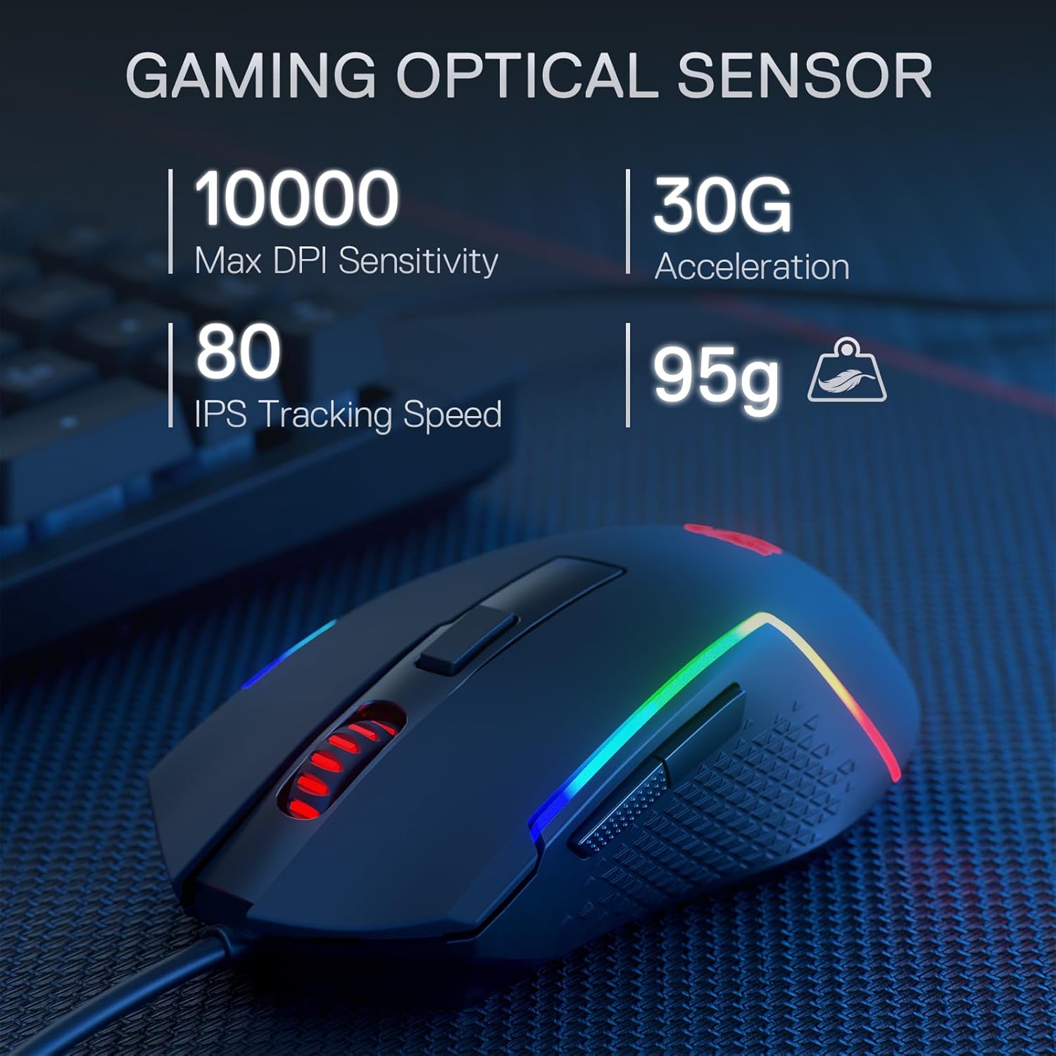 Redragon S141 Gaming Keyboard  - Gaming Keyboard Bundle avaliação e preço